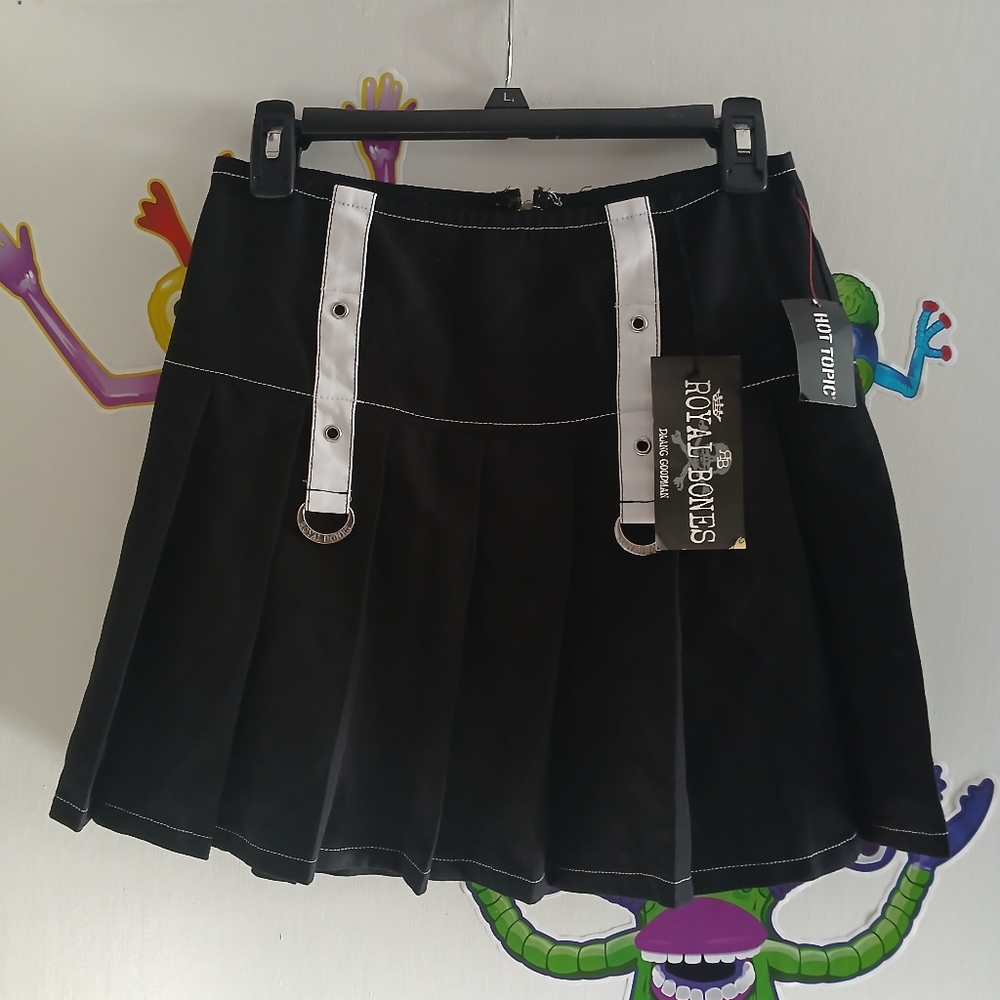 Royal Bones Black Skirt